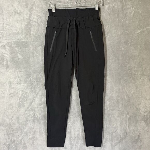 Alexo Athletica Women's Medium Conceal Tuck & Carry Pants Joggers Black Pockets - Picture 1 of 10